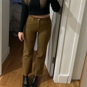 Corduroy brown AG jeans